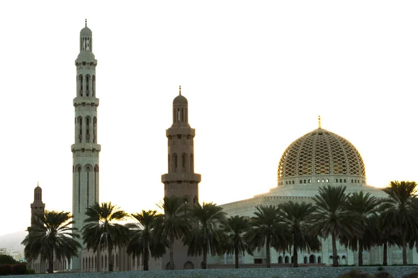 Muscat Oman April 2022 View Sultan Qaboos Grand Mosque Architecture — Stock Photo, Image