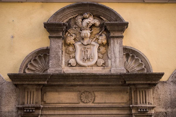 Munich Germany April 2022 Details Stone Ornaments Facades Baroque Buildings — ストック写真