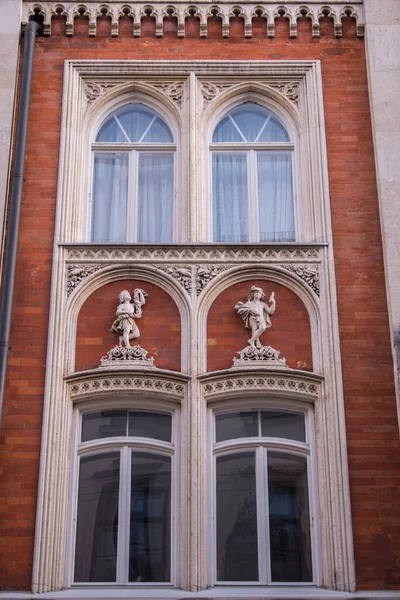 Munich Germany April 2022 Details Stone Ornaments Facades Baroque Buildings — стоковое фото