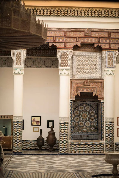 Marrakesh Maroko Maj 2022 Architektura Starej Dzielnicy Medina Marrakeszu — Zdjęcie stockowe