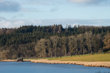 Ebersberg, Almanya-10 Mart 2022: Egglburger, Ebersberg, Yukarı Bavyera yakınlarında bir yer..