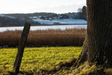 Ebersberg, Almanya-10 Mart 2022: Egglburger, Ebersberg, Yukarı Bavyera yakınlarında bir yer..