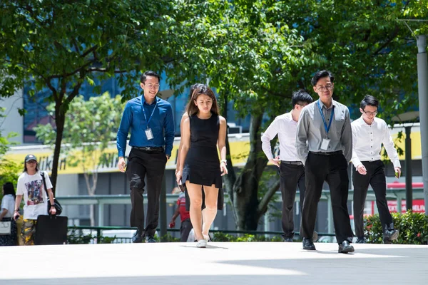 Singapur Singapur Září 2019 Studenti Lasalle College Arts Singapuru — Stock fotografie