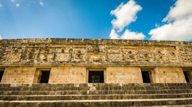 Meksika 'da Maya harabeleri. Uxmal
