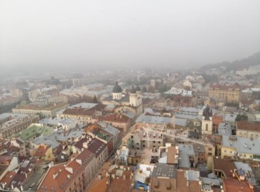 Şehir manzarası Lviv