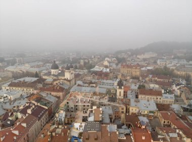 Şehir manzarası Lviv