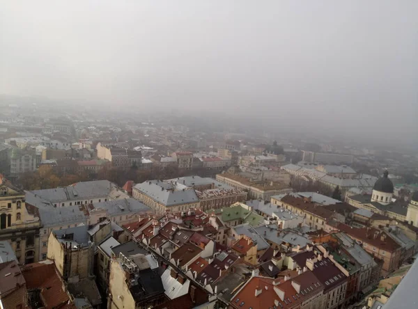 Der Blick Auf Die Stadt Lviv — Stockfoto