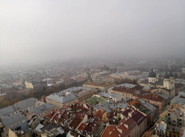 Vista Cidade Lviv — Fotografia de Stock