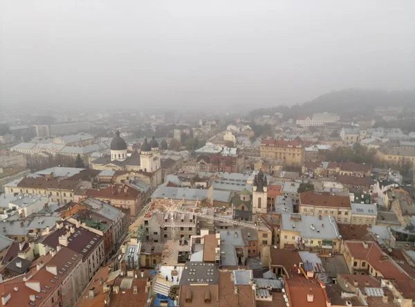 Vista Cidade Lviv — Fotografia de Stock