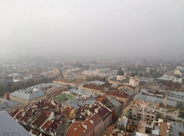 Vue Sur Ville Lviv — Photo