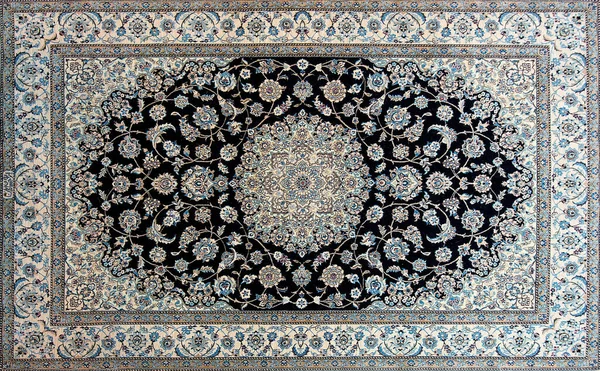 Ein Persischer Teppich Aus Der Stadt Nain — Stockfoto