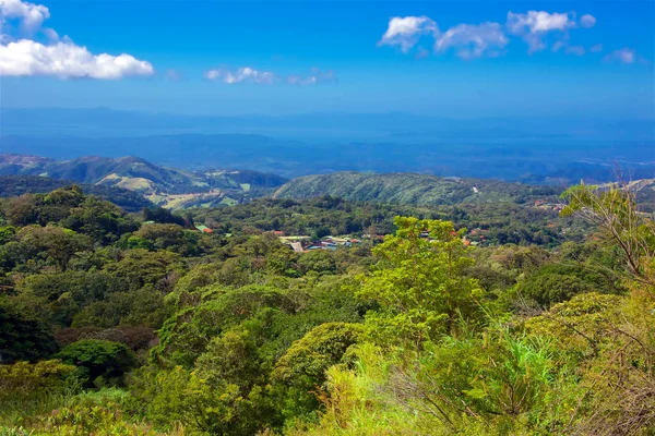 Kilátás Monteverde Ból Nicoya Félszigetre Costa Rica — Stock Fotó