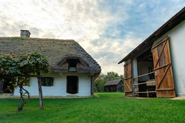 Pityerszer Landscape Old Traditional Village Orseg Hungary Stock Picture