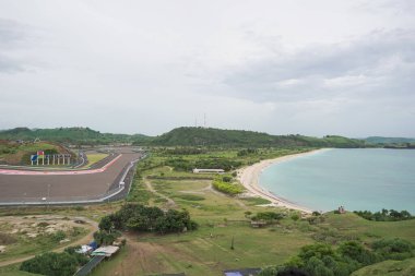 Lombok 'un Mandalika Turu' nun güzel manzarası