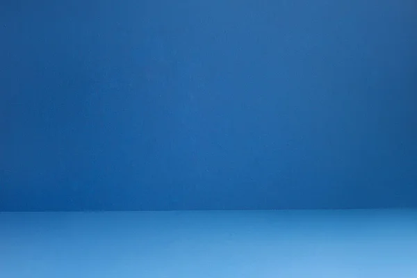 Modrá Texturovaná Stěna Podlaha Malými Bílými Skvrnami Špínou Umělecké Malované — Stock fotografie