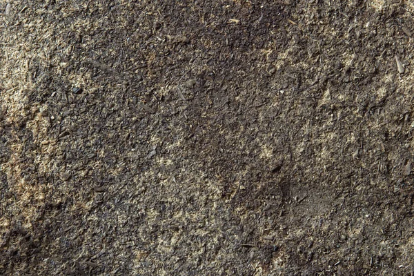 Fragments Dust Sand Gravel Wood Compressed Dirty Worn Burn Background — Stock Fotó