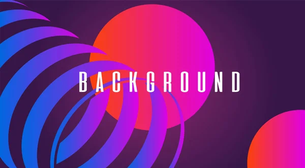 Futuristic Metaverse Background Neon Box Perspective Abstract Background — Vector de stock