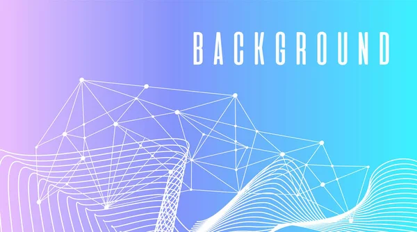 Futuristic Metaverse Background Neon Box Perspective Abstract Background — Stockvektor