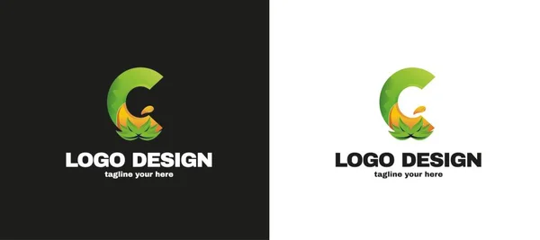 Logo Design Company Corporate Collection Abstract Business Icon Set Modern — Stock vektor