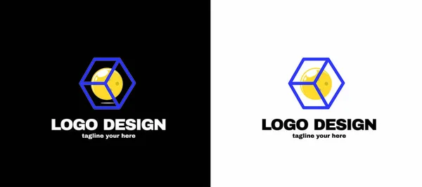 Logo Design Firma Firemní Kolekce Abstraktní Obchodní Ikona Set Moderní — Stockový vektor