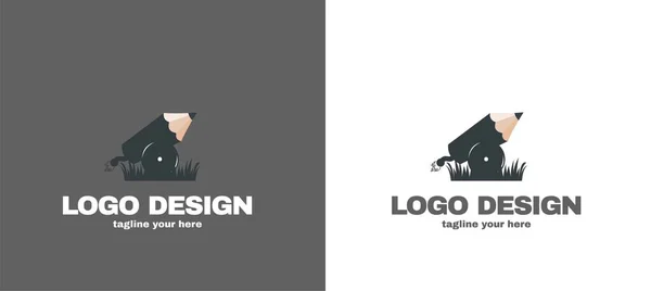 Logo Design Unternehmen Unternehmen Sammlung Abstrakt Geschäft Symbol Set Modern — Stockvektor