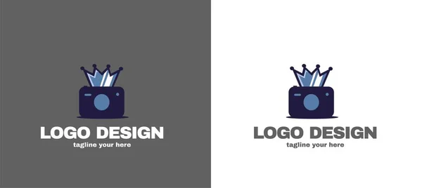 Logo Design Azienda Corporativo Raccolta Astratto Affari Icona Insieme Moderno — Vettoriale Stock