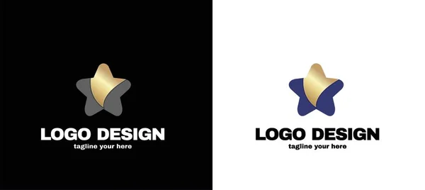 Logotipo Projeto Empresa Corporativo Coleção Abstrato Negócio Ícone Jogo Moderno — Vetor de Stock