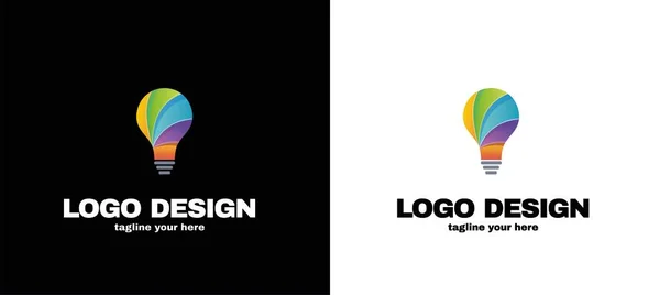 Logo Design Firma Firemní Kolekce Abstraktní Obchodní Ikona Set Moderní — Stockový vektor