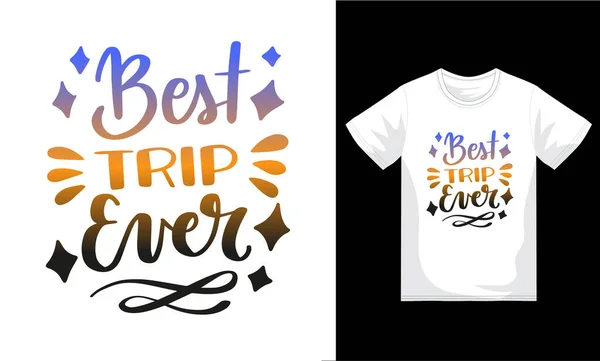 Shirt Design Traveling Explorer Quote Typography Colorful Letters Vector Printing — Stock Vector