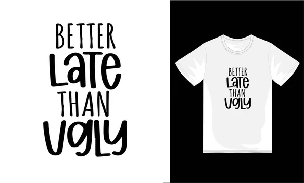 Shirt Design Funny Quote Typography Colorful Letters Vector Printing Shirt — Stock vektor