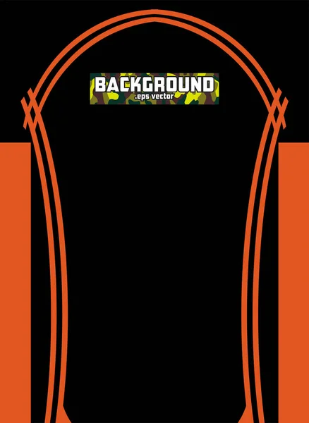 Background Design Illustration Sports Team Uniform Sublimation Printing Jersey Fabric — Stock Vector