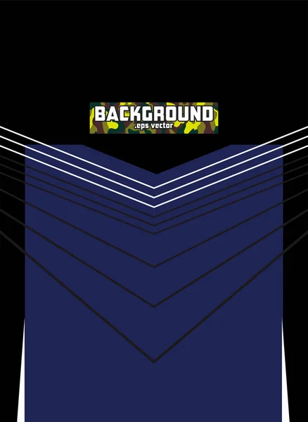 Background Design Illustration Sports Team Uniform Sublimation Printing Jersey Fabric — Stock Vector