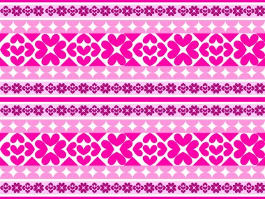 Soyut etnik geometrik desen, baskı, sınır, gelenek, etnik oryantal dikişsiz desen, illüstrasyon, Gemetrik etnik oryantasyon deseni geleneksel