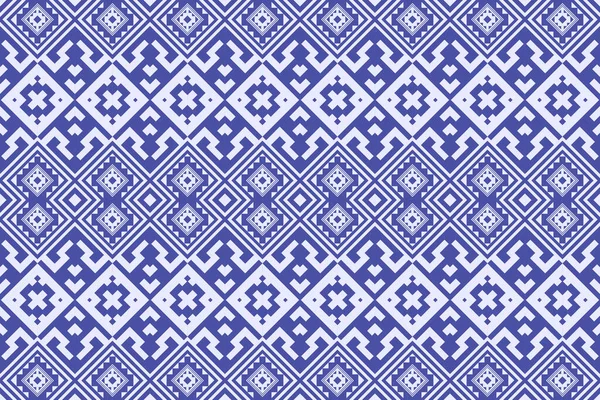Абстрактний Етнічний Геометричний Візерунок Друк Кордон Традиція Етнічний Східний Квітковий — стоковий вектор