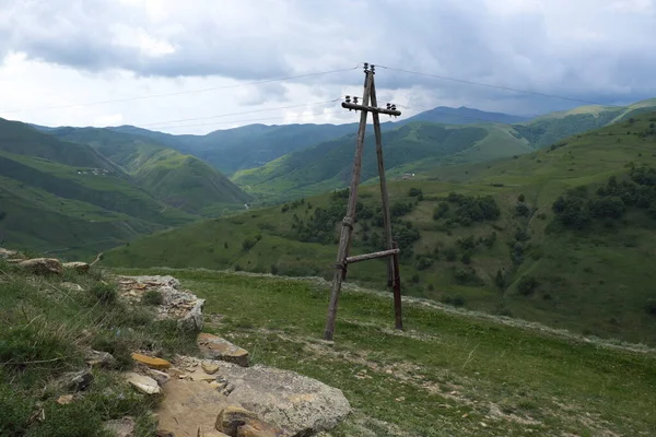 Dağ, yukarıdan manzara, resim gibi dağlar.
