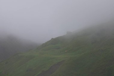 Dağların güzel manzarası