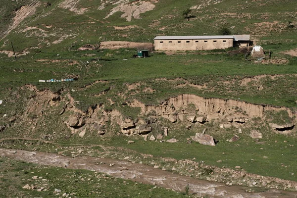 ruins of a mountain valley.