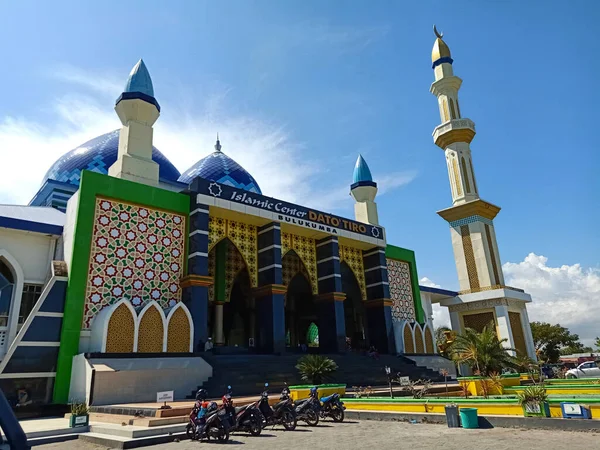 Bulukumba Indonesia Oct 2019 Mosque Islamic Center Dato Tiro Bulukumba — стоковое фото