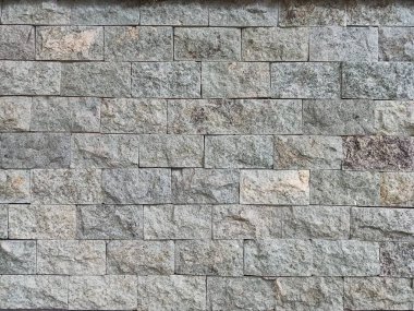 Taş duvara yakın tuğla, doğal klasik desen arka plan fotoğrafı.