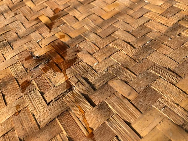 Фон Текстуры Деревянного Пола Тайском Стиле — стоковое фото
