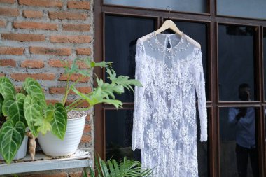 Parktaki modern pencere