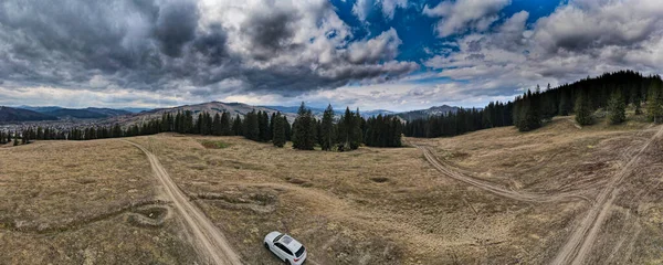 Bucovina 'daki İHA görüntüsü