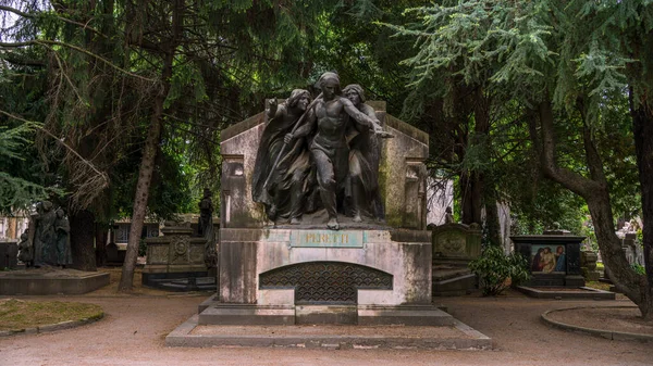 Monumental Cemetery Milan April 2022 — Stockfoto