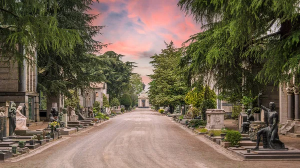 Cimitero Monumentale Milano 2022 — Foto Stock