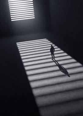 Concept of career and freedom with a business way