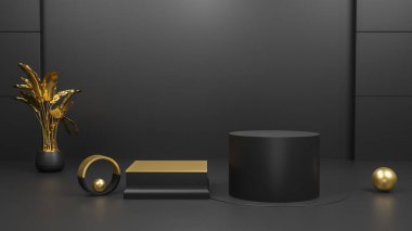 Siyah geometrik arkaplan, posterler, ticari faaliyetler ve diğer arka plan ve Kara Cuma için kullanılabilir 