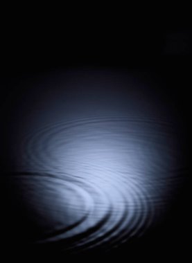 mavi daire su dalgalanma arka plan