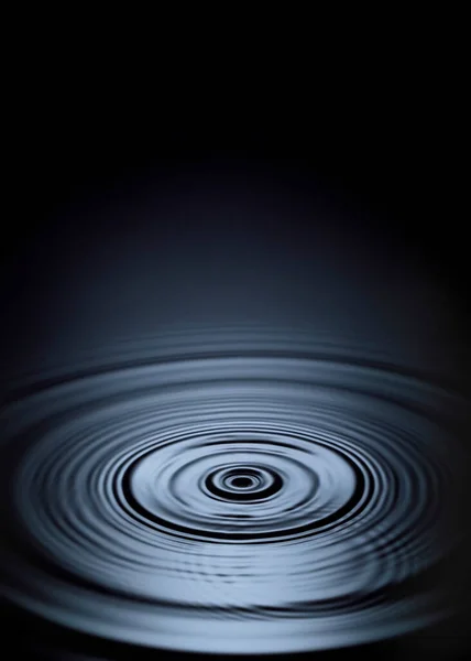 Piękna Kropelka Krople Wody Powierzchni — Zdjęcie stockowe