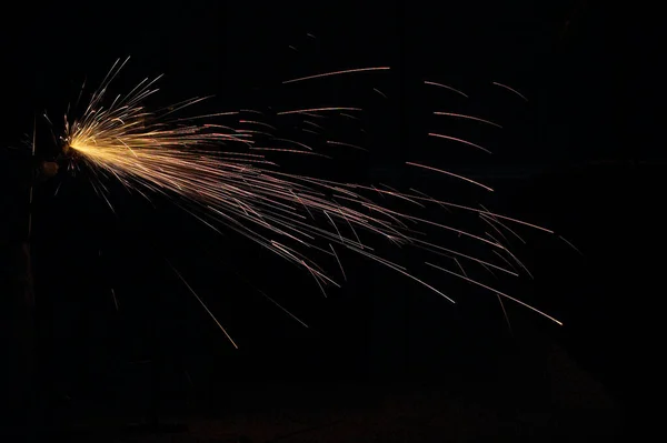 Light Welding Steel — Stock Photo, Image