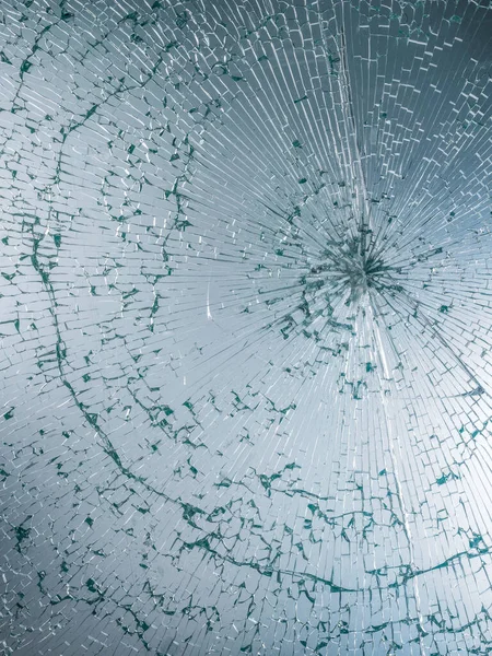broken glass or window texture on white background